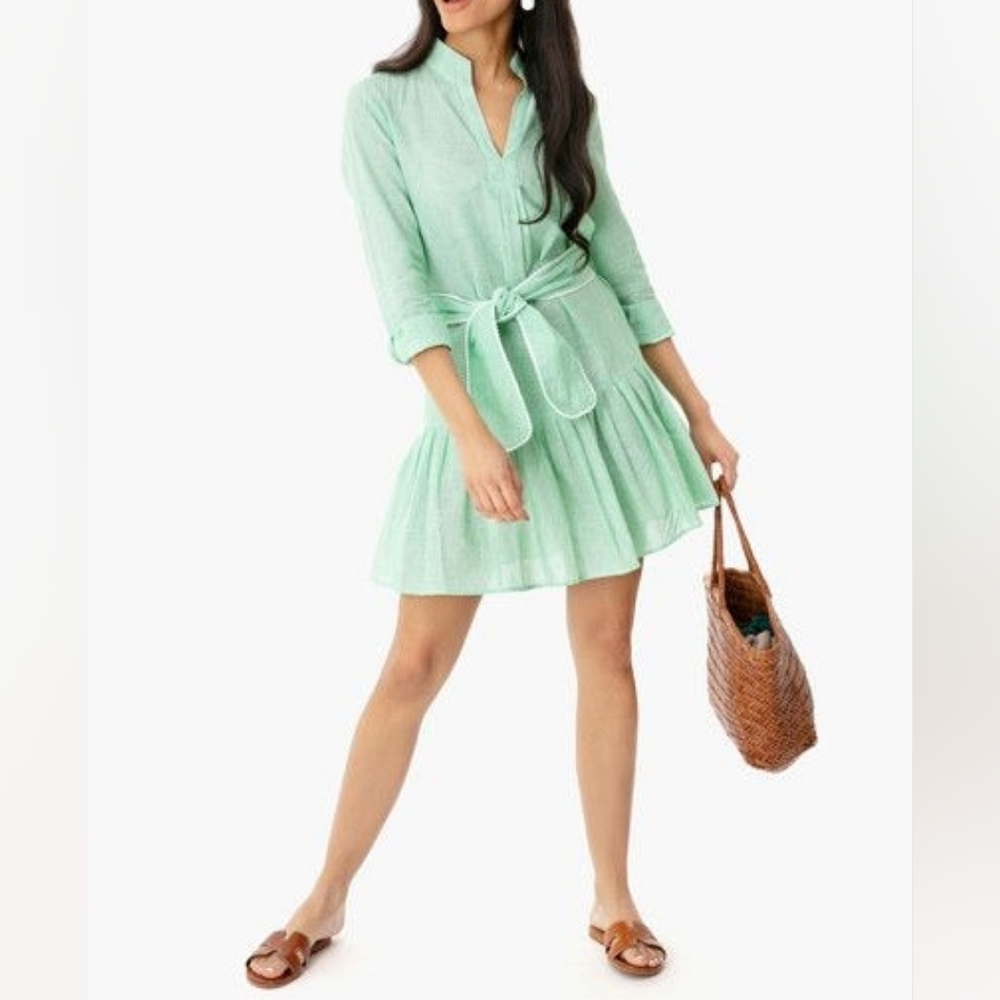 DKNY  Beautiful Mint Green Ruffled Dress NWT*Sale